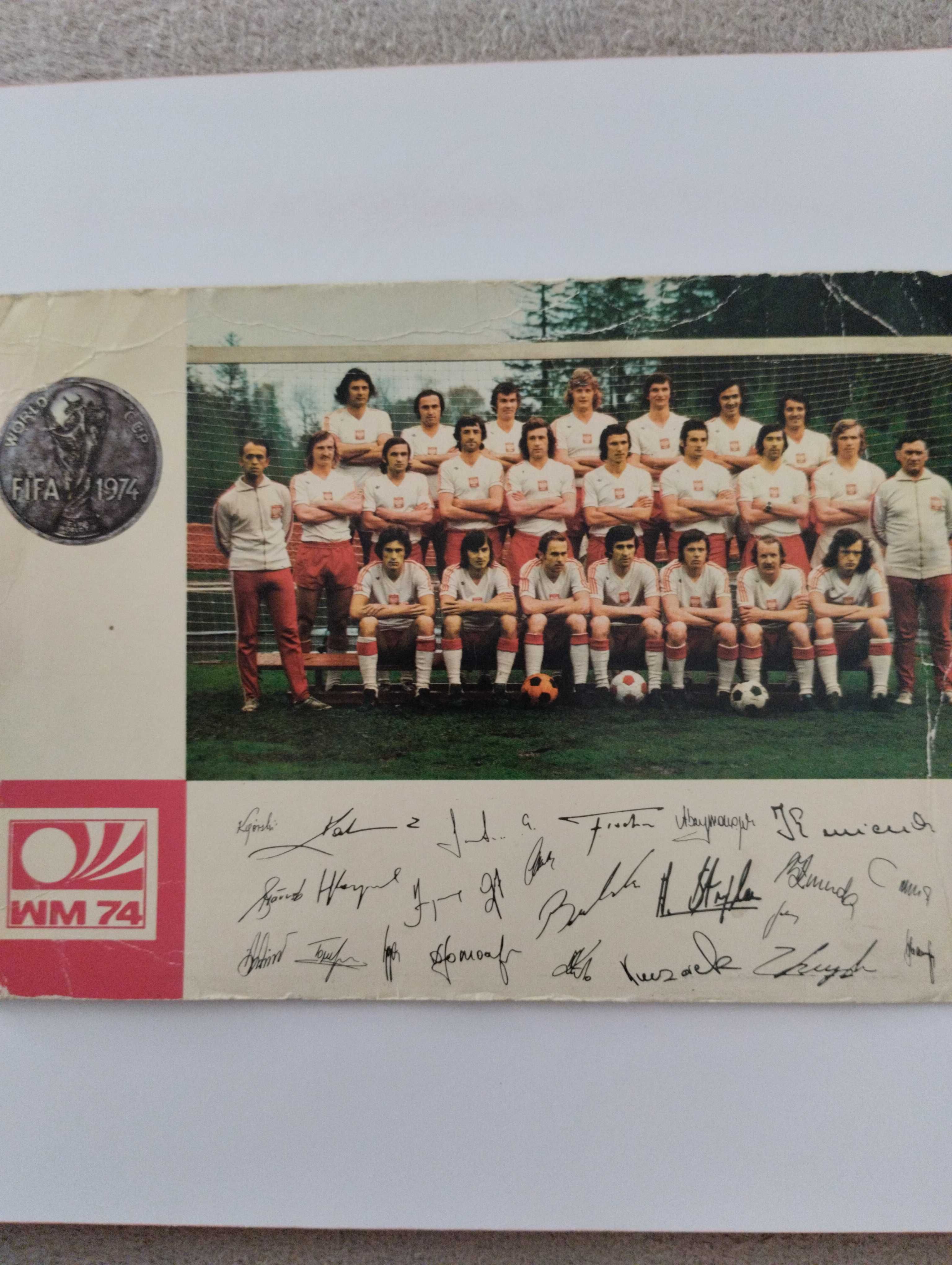 Zdjęcie reprezentacji x mistrzostwa świata w piłce nożnej RFN 1974