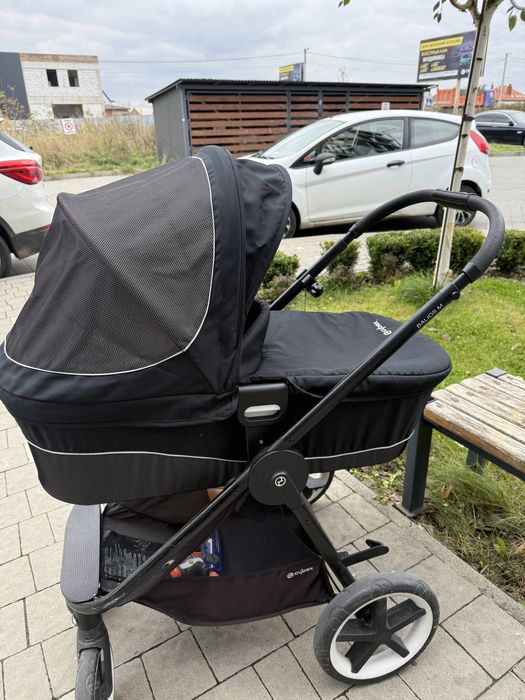 Коляска Cybex люлька+шасі+адаптери+прогулянка