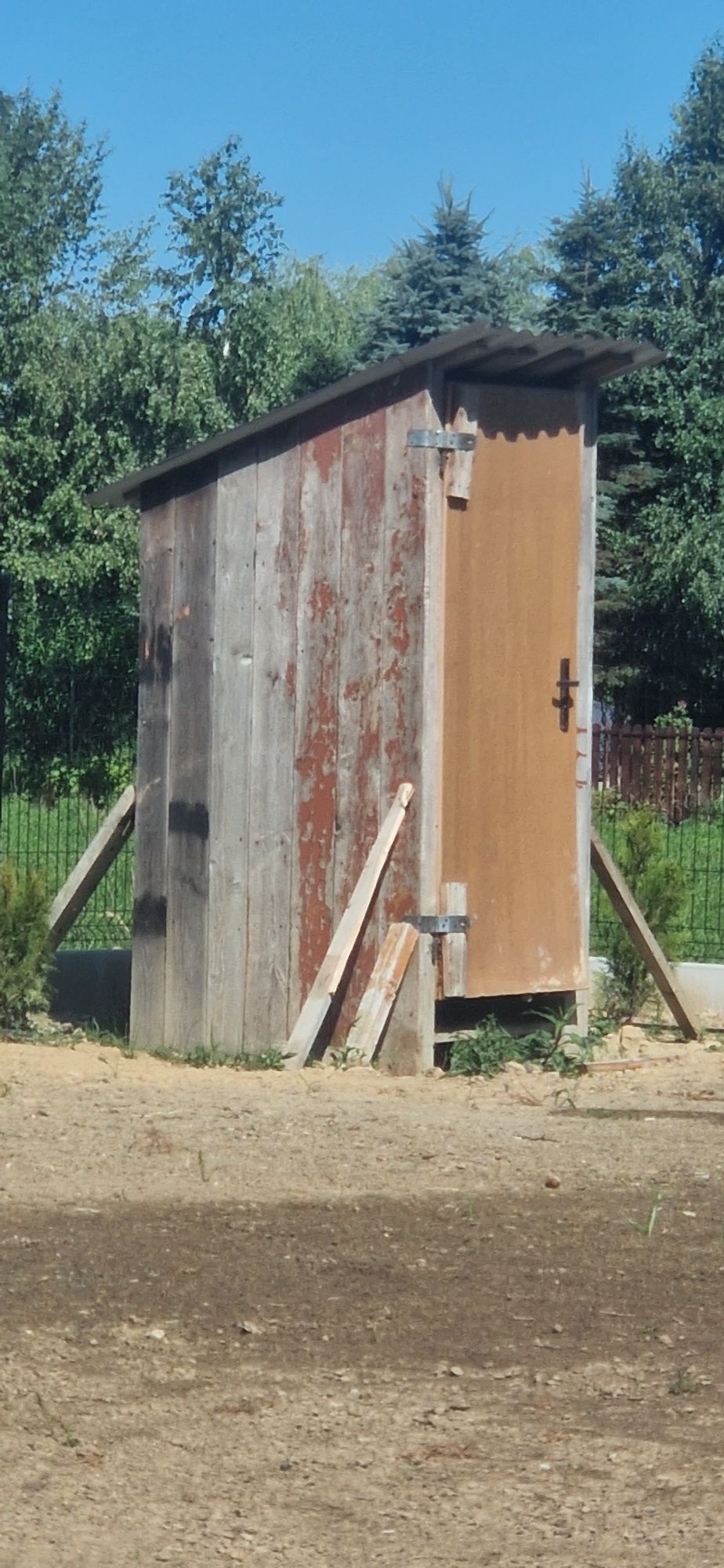Kibel, WC na budowe