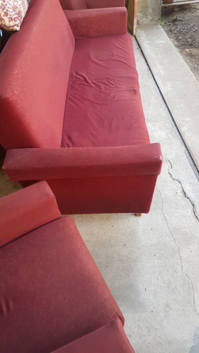 Conjunto de sofas vintage