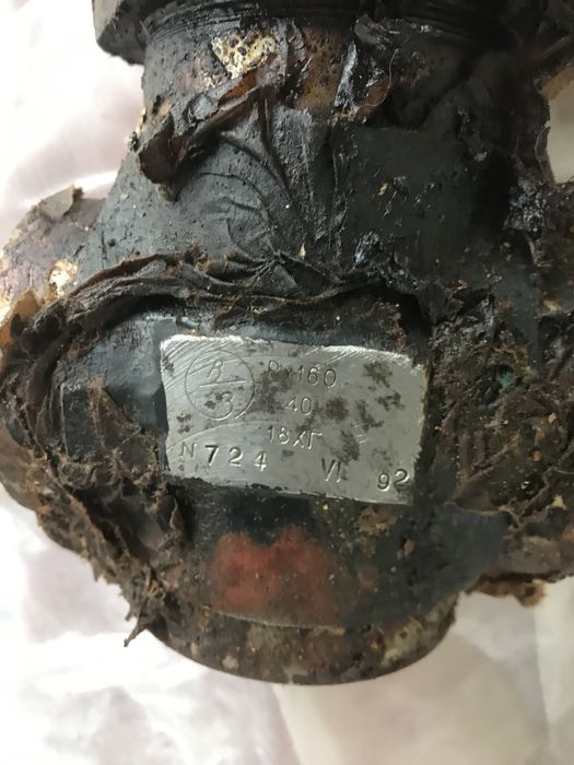 Засувка зкс Ду40 Ру150