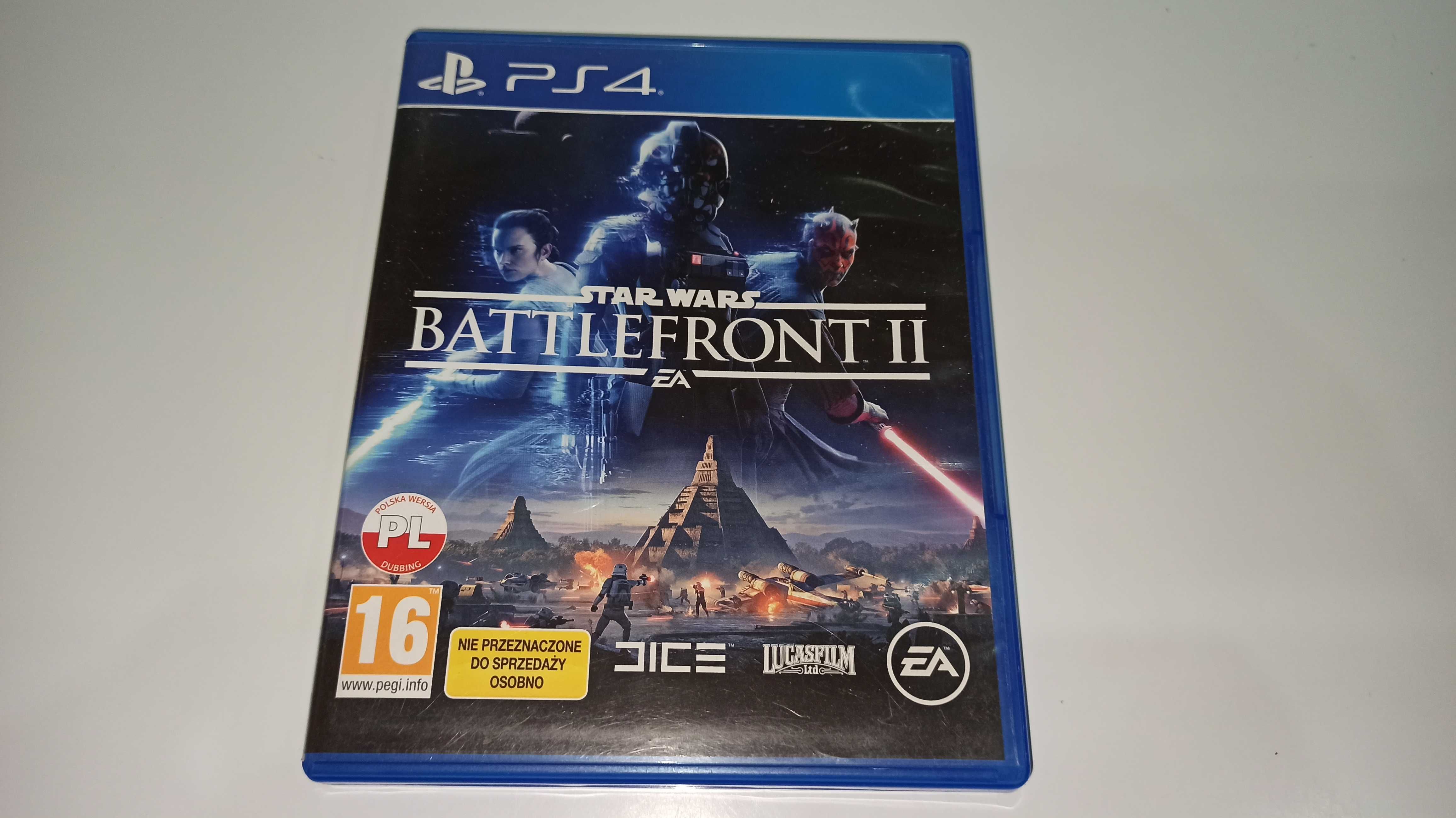 ps4 STAR WARS BATTLEFRONT II gwiezdne wojny mówią po polsku