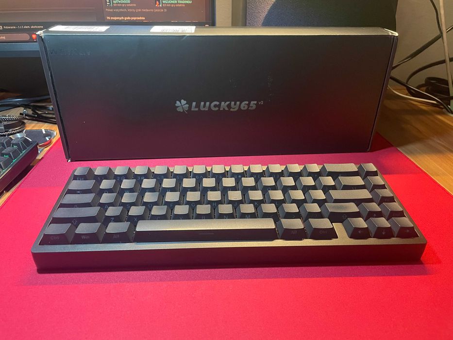 Weikav Lucky 65 V2 - Custom keyboard - Akko Monsgeek Green Fog Woimer