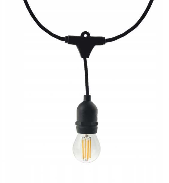 Girlanda Świetlna Żarówka Filament Wesele, Ogród, Bar