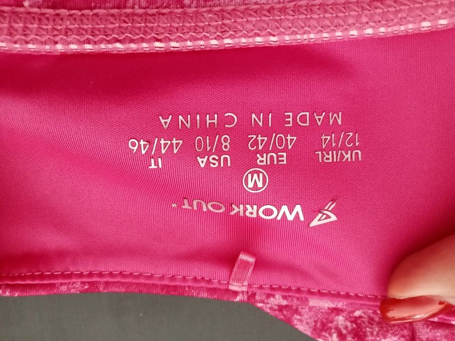 TOP Rosa se Desporto - tamanho M