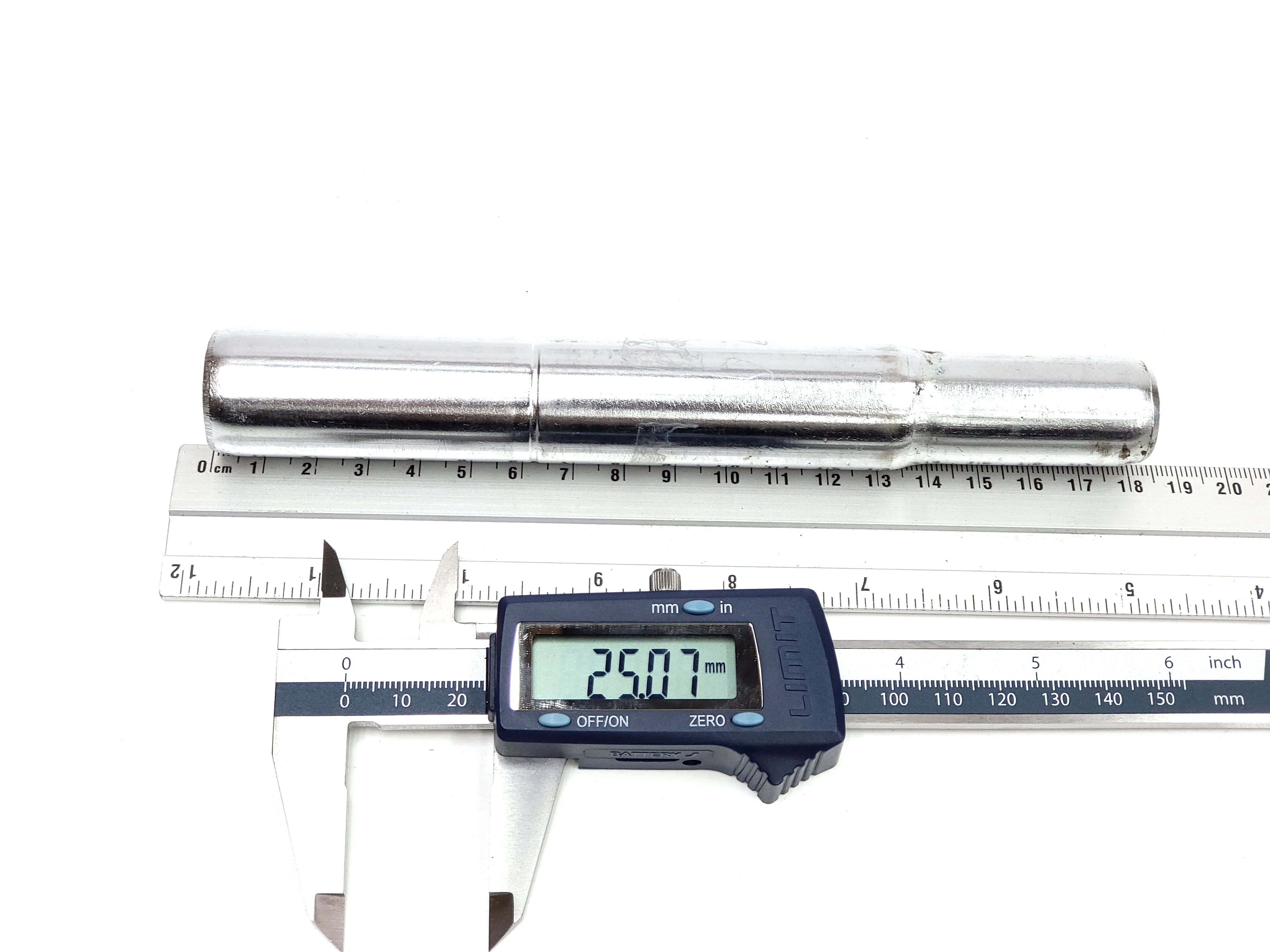 Sztyca siodełka 25 mm 18 cm Romet Universal Tyler PRL
