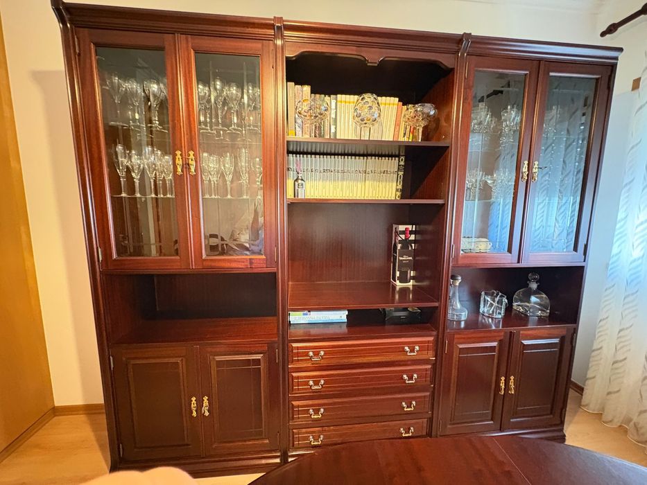 Movel sala em mogno 4 modulos