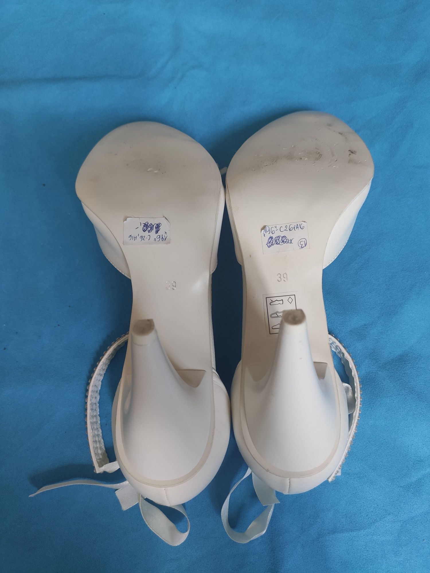 Buty na obcasach ślubne