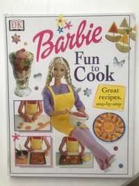 Książeczka po angielskim Barbie Fun to Cook twarda okładka