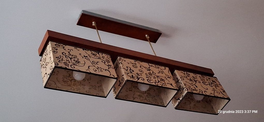 Lampa pokojowa wisząca