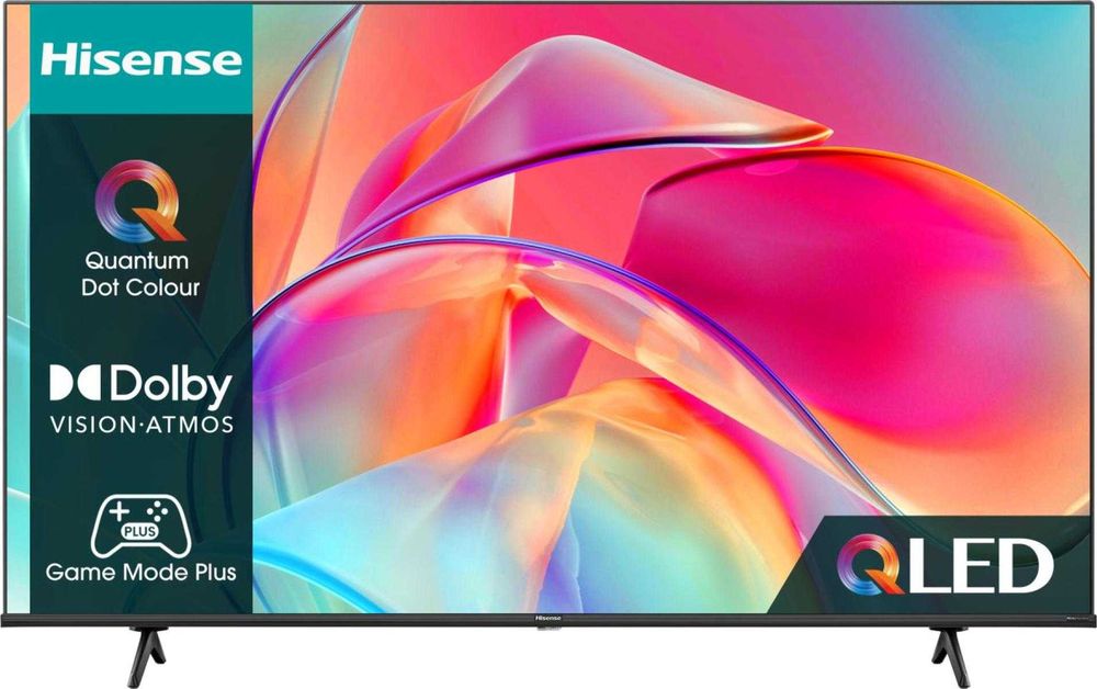 Nowy QLED Hisense 50 cali 4K UHD hdr Smart WIFI DVB-T2 50E7KQ gw12m
