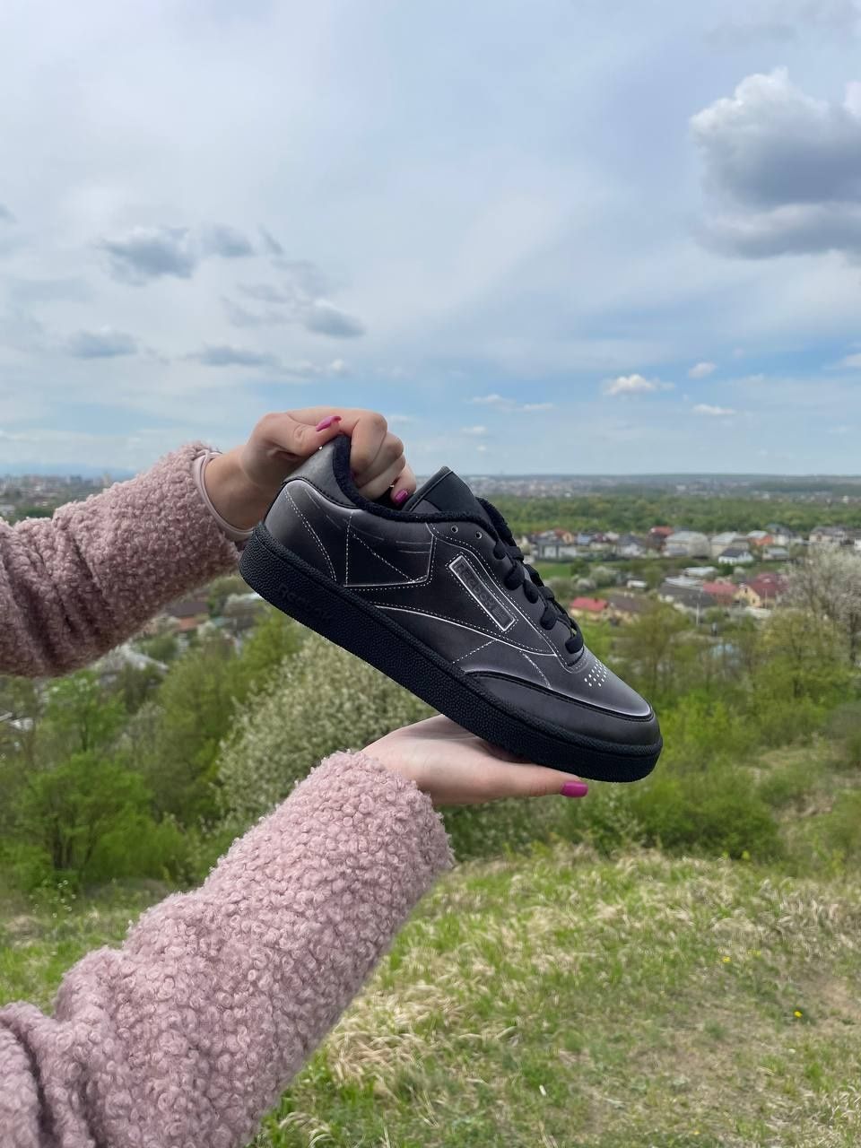 Жіночі кросівки Reebok Maison Margiella Club C Reebok Project 0 CC TL