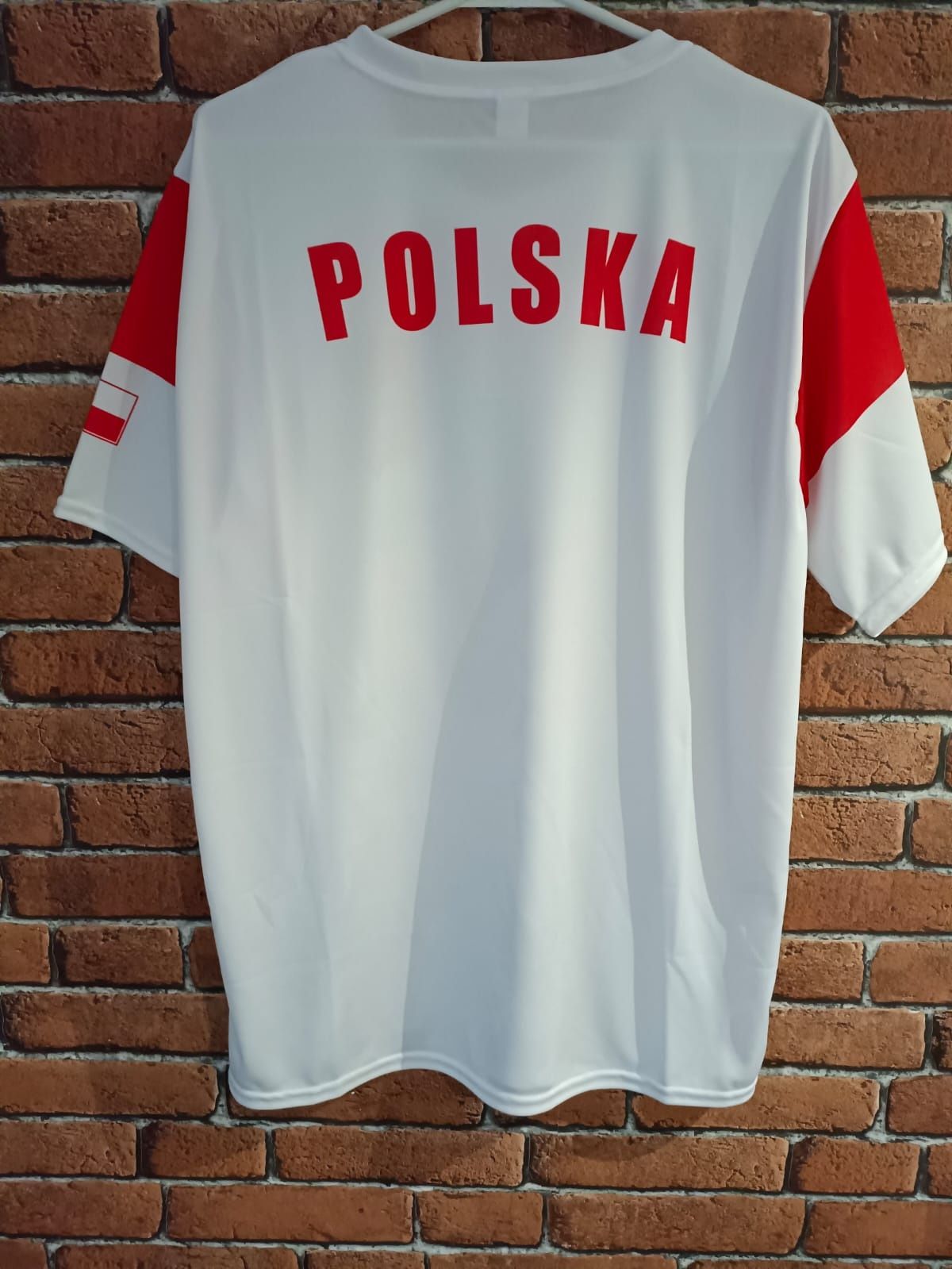 Koszulka sportowa kibica Polska rozm. XL