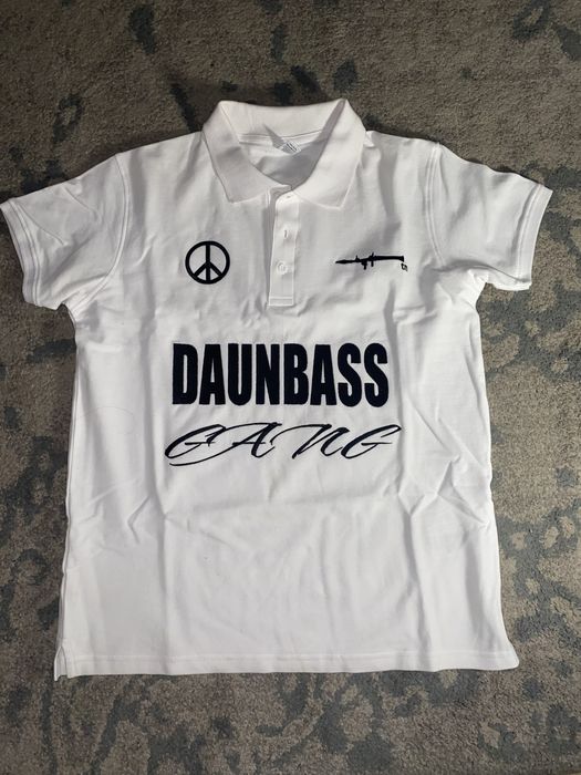 Polo WhitePunk (polo,stone island ,opium ,raf simons,grime kids )