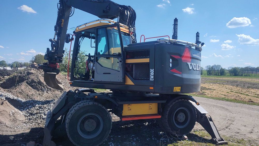 Koparka VOLVO EW 160 E Rototilt, Leica zamienię na kruszarkę/ładowarkę