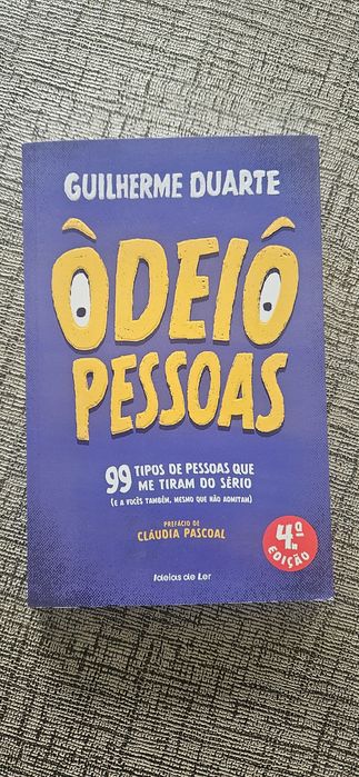 Livro "Odeio Pessoas"