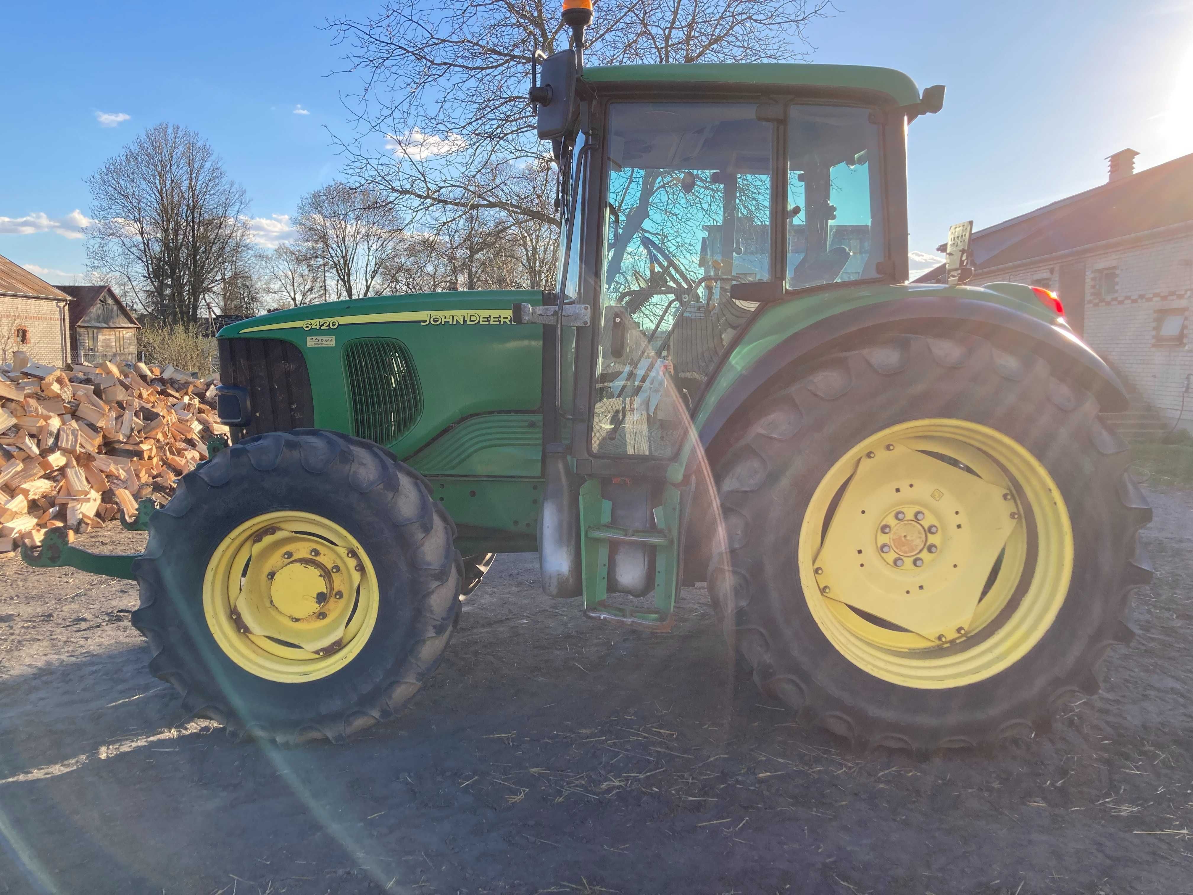 John Deere 6420 / przedni TUZ / PowerQuad / biegi pełzające