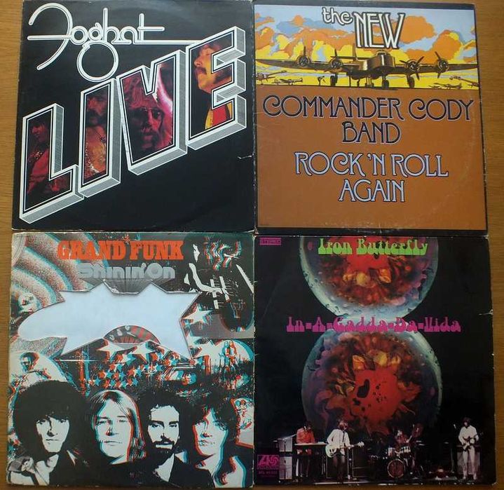 Płyty winylowe winyle HARD ROCK 4LP za 140zł