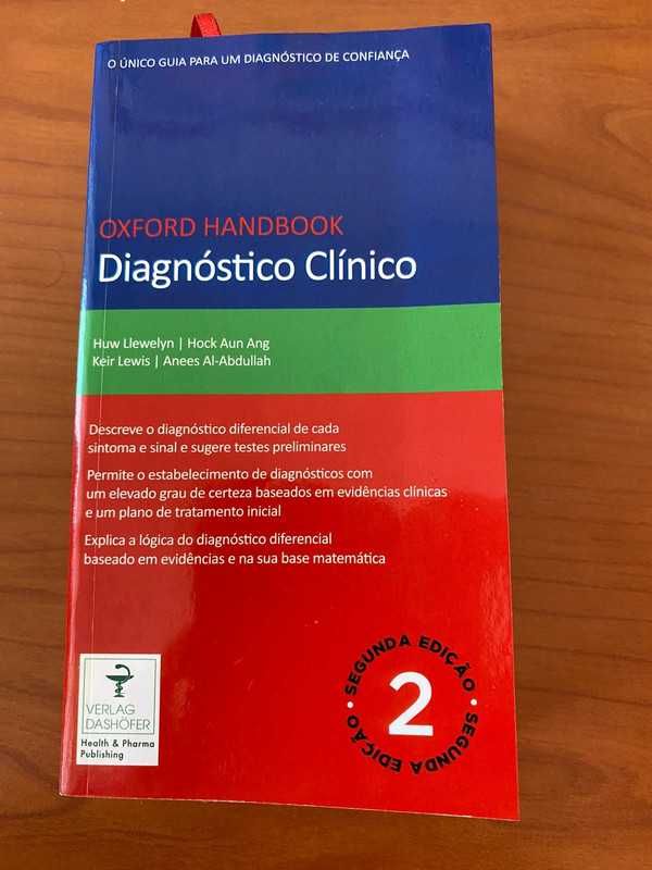 Livro Diagnóstico Clínico Oxford Handbook- 2a Edição