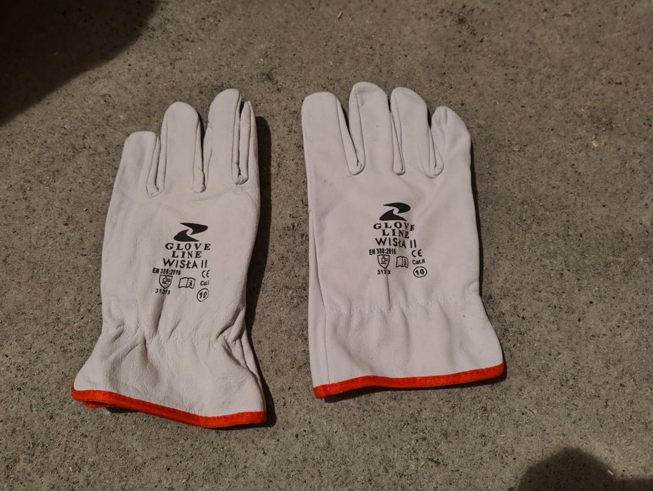 Rękawice robocze skórzane ślusarskie Wisła II  10