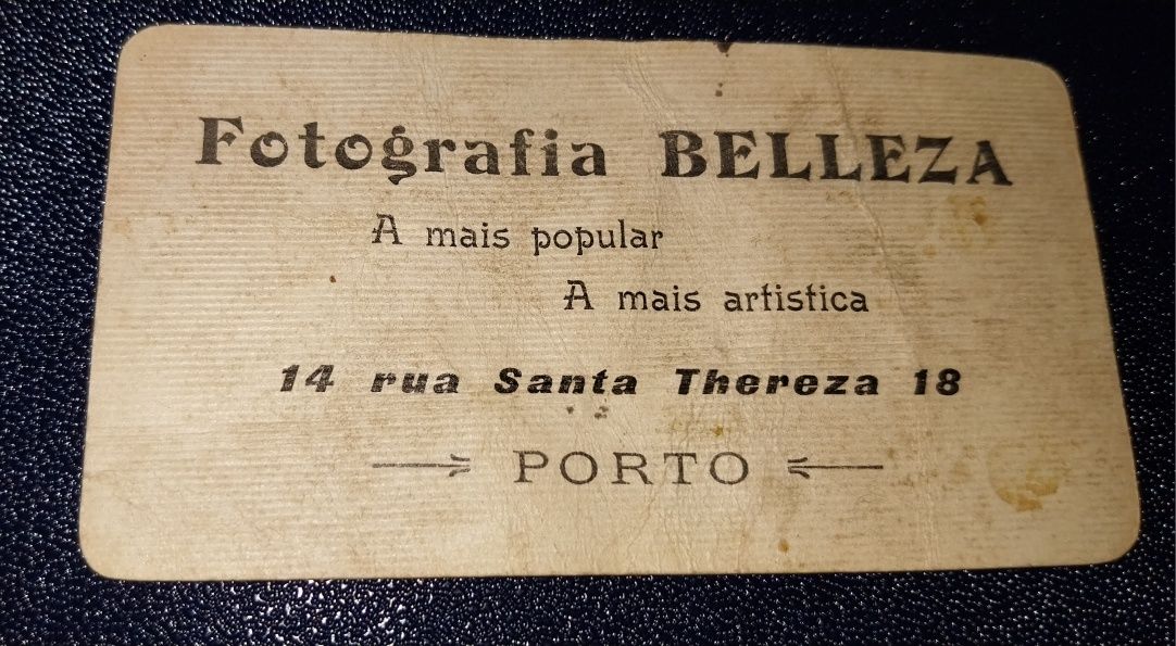 Reclame a loja de "fotografia Beleza" mais de 100 anos