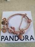 Pandora bransoletka rose gold 18
