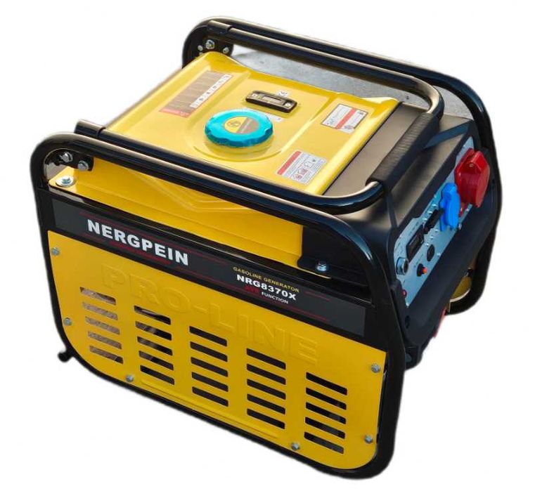 Nowy profesjonalny agregat prądotwórczy NERGPEIN  NRG8370X – 7 kW
