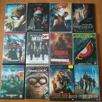 Wyprzedaż filmów - zestaw 20 płyt z filmami DVD (Hancock, Godzilla)