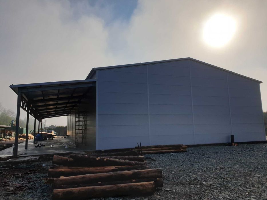 konstrukcja stalowa hali  20x38x6 hali hala wiata bindry ramy