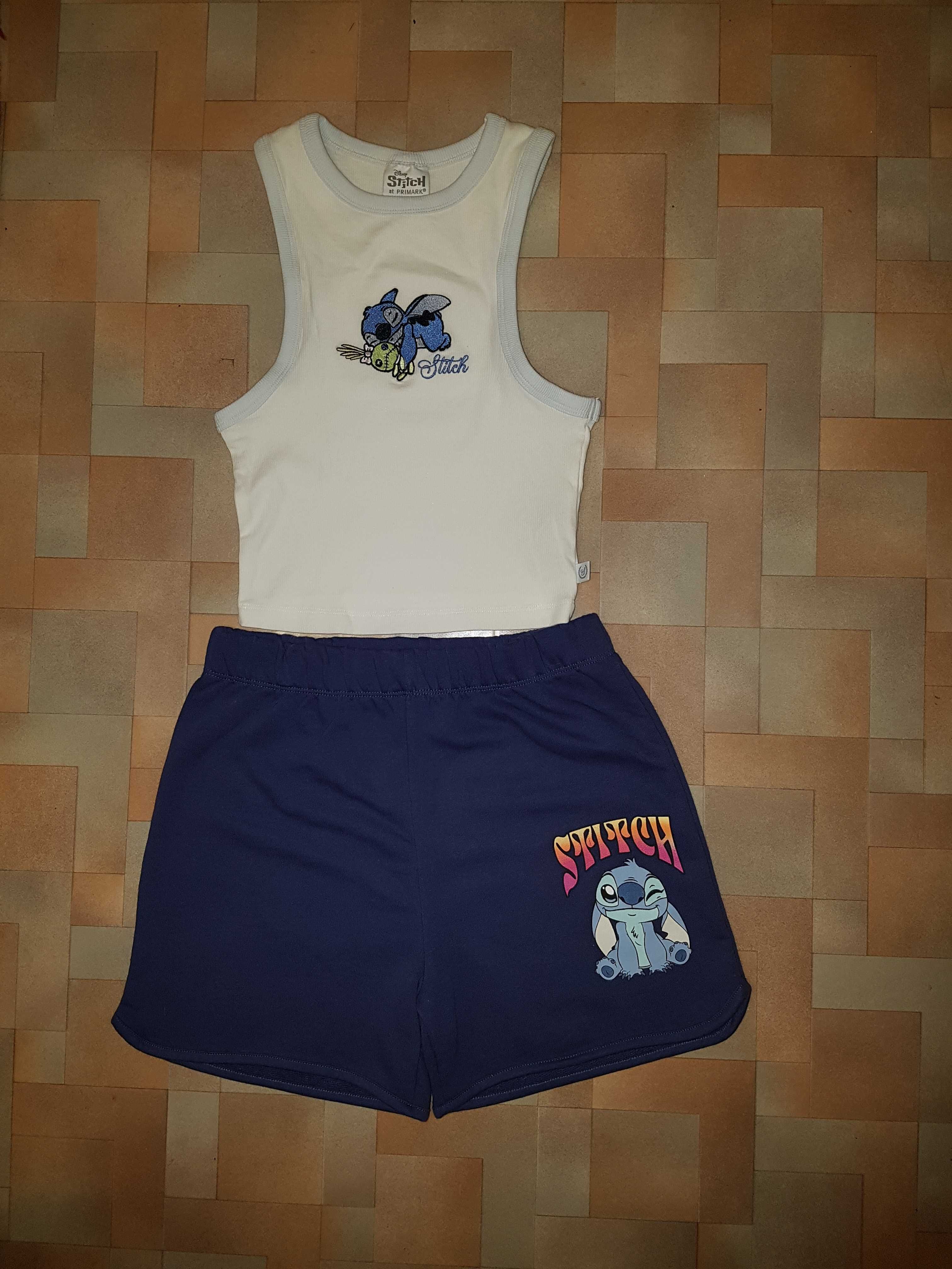 Пижама Stitch Disney 2XS-XS, комплект Стич Primark, можно подростку