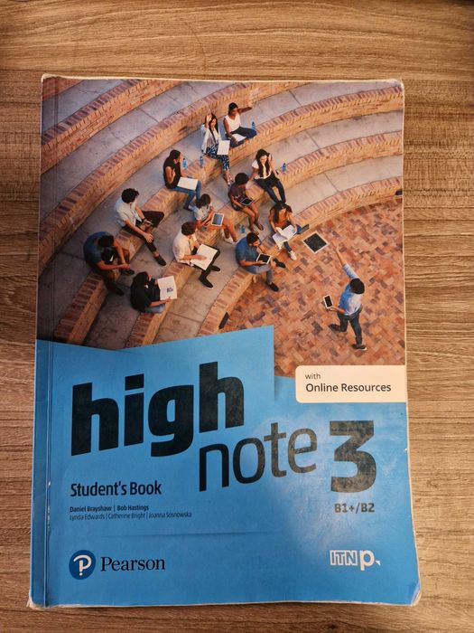 High Note 3 B1+/B2 podręcznik + ćwiczenia (ok. 20% wypełnione)