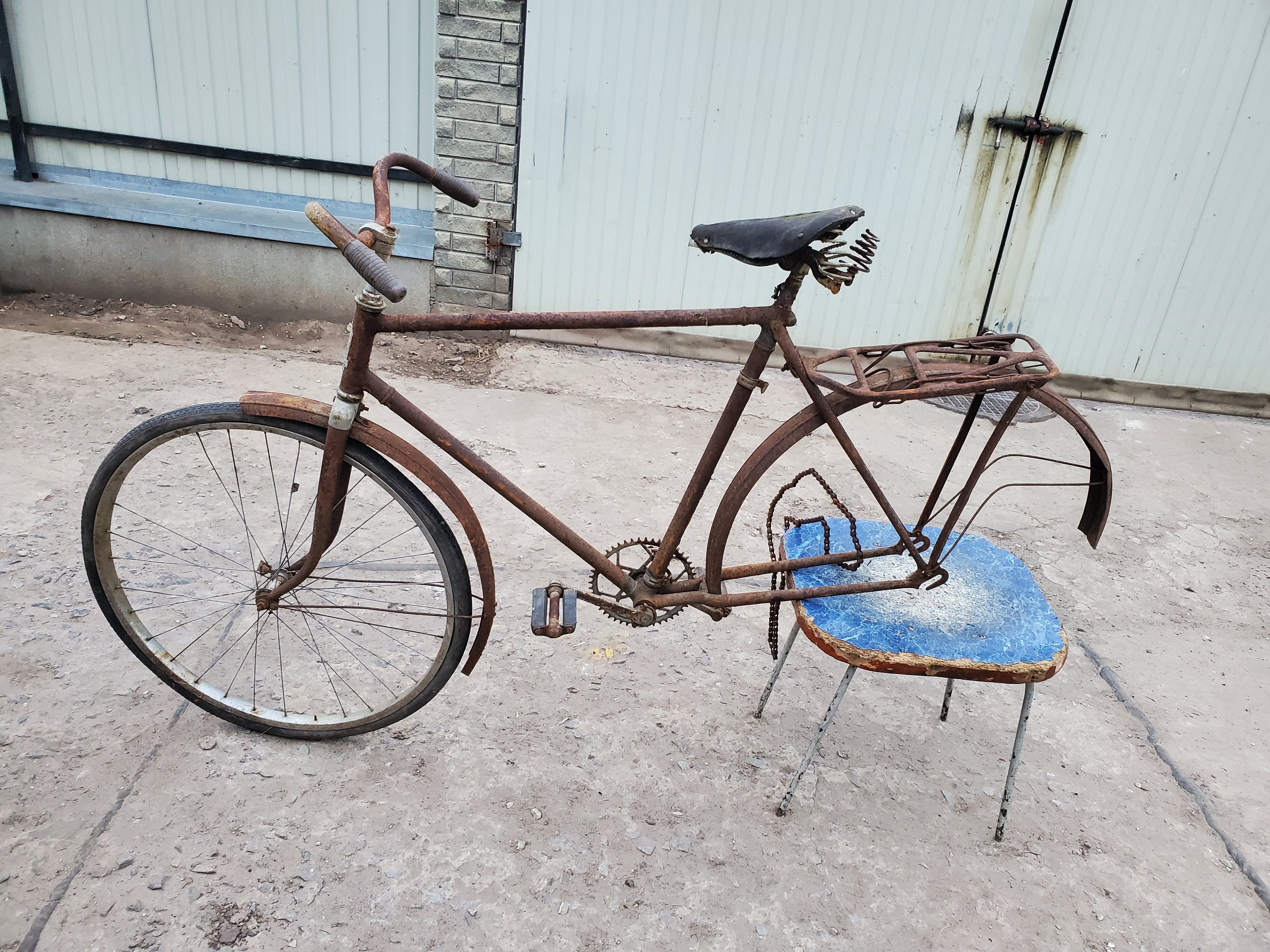 Рама Велосипеда ЗиС В-110 «Прогресс» ретро старинный велосипед рама