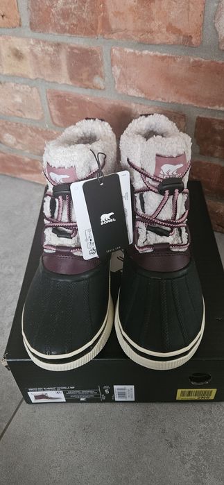 Nowe kozaki śniegowce damskie 37 dla dziewczynki sorel