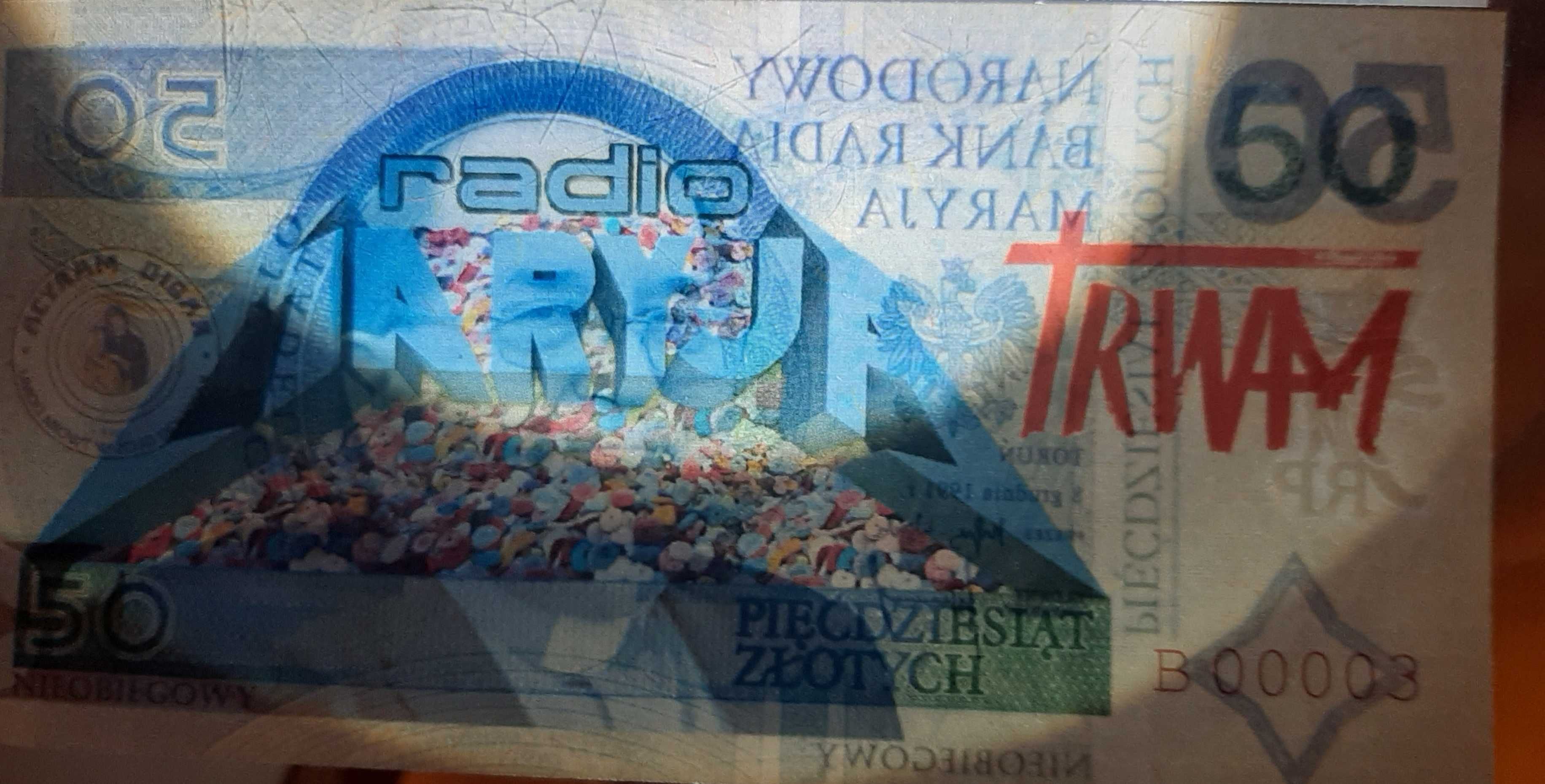 50 złotych Tadeusz Rydzyk Radio Maryja i TV Trwam