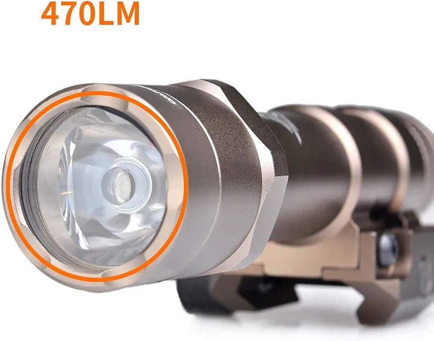 Latarka taktyczna M600B mini scout light - Night-Evolution 450 lumenów