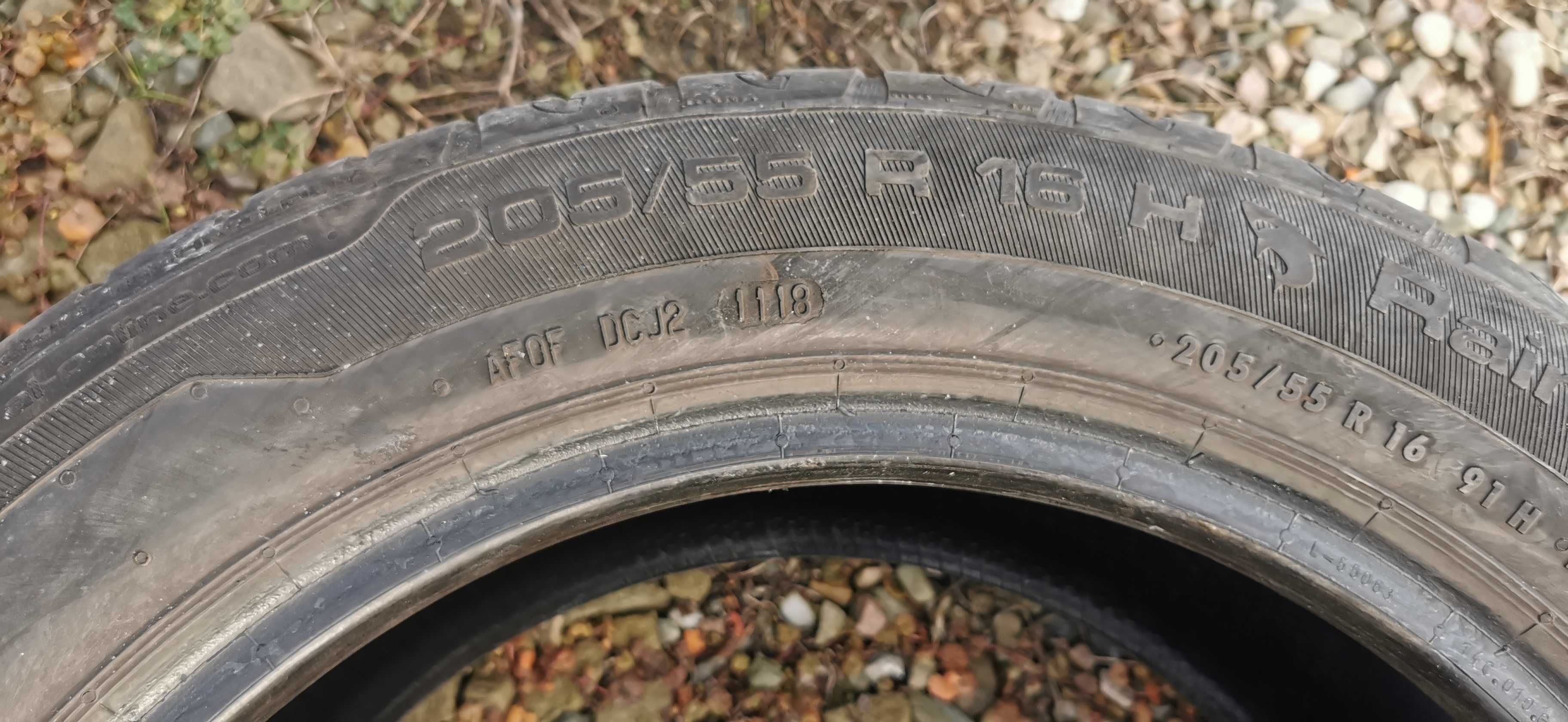 Opony letnie 205/55R16 i 225/45 R17. Dunlop Uniroyal