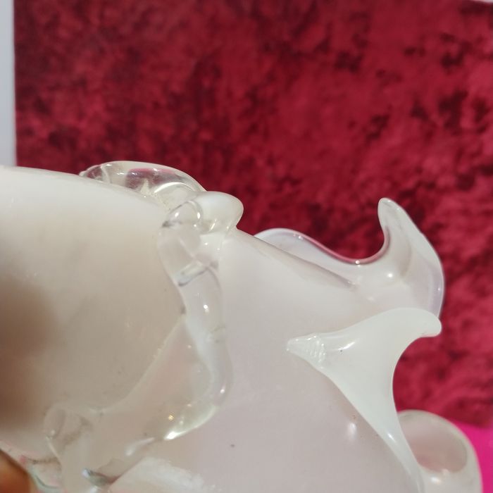 Два стеклянных плафона для люстры