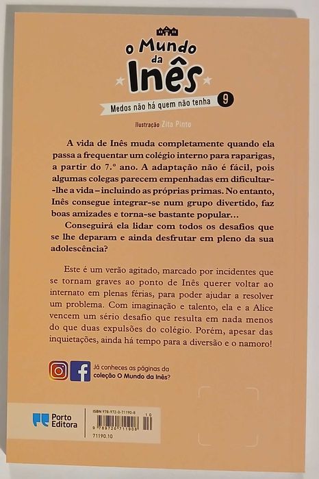 Coleção O mundo da Inês (Sara de Almeida Leite) Número 1 + 9