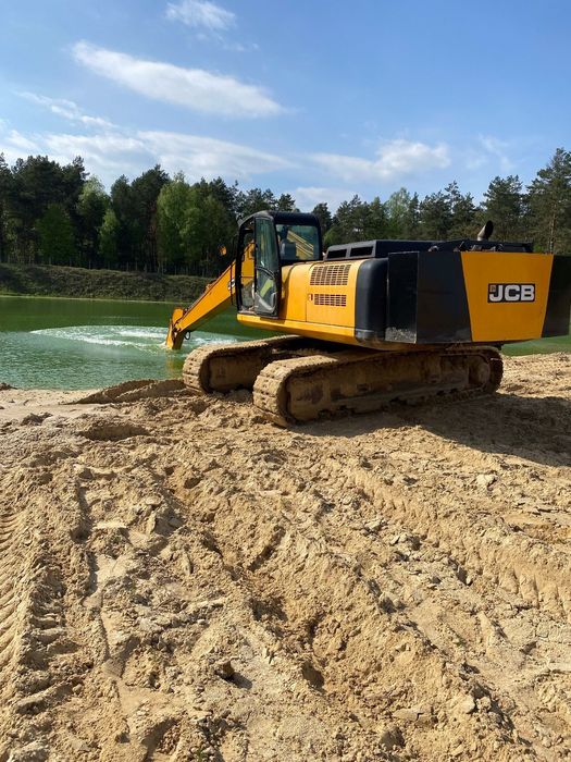 Koparka JCB JS330 NC ramie Long 18m plecak 3t