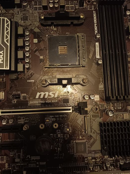 Продам  MSI b450m pro vdn max