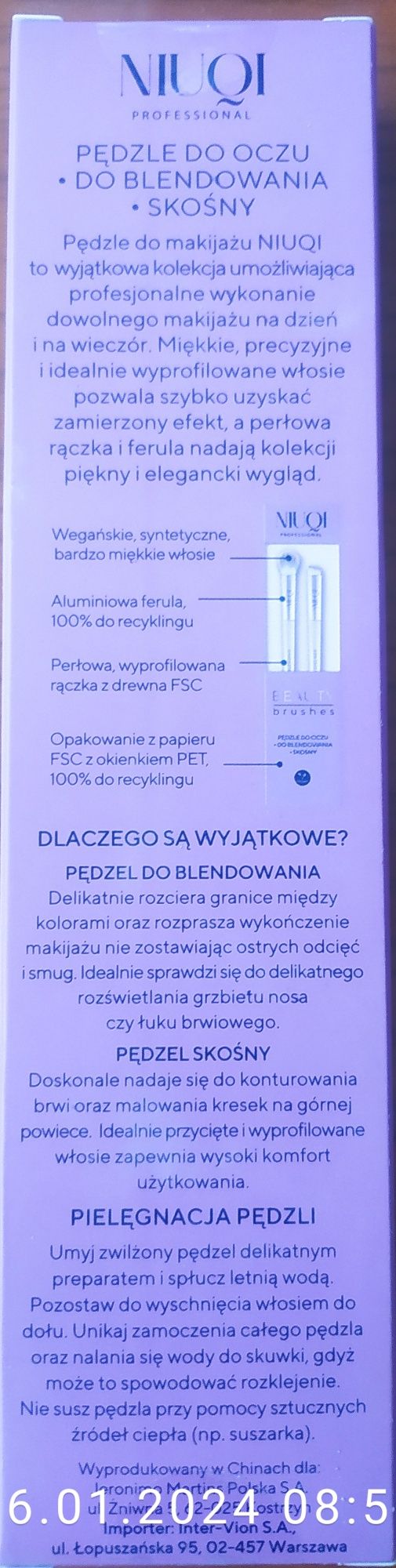 Pędzle do oczu - do blendowania i skośny