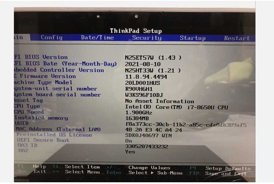 Lenovo ThinkPad х1 Yoga 3rdGen QHD !! i7 16GB 1TB NVMe Стан НОВОГО !!