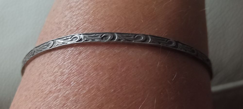 Bransolety srebrne Warmet, zestaw