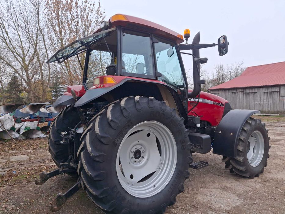 Case MXM120 Sprowadzony 6813mtg Pierwsze Opony Zaczepy Massey Ferguson