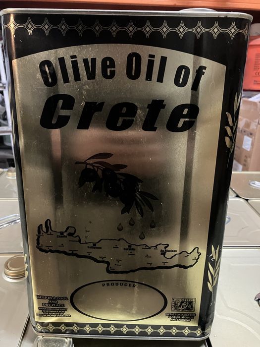 Oliwa z oliwek Virgin Crete Grecja 300l