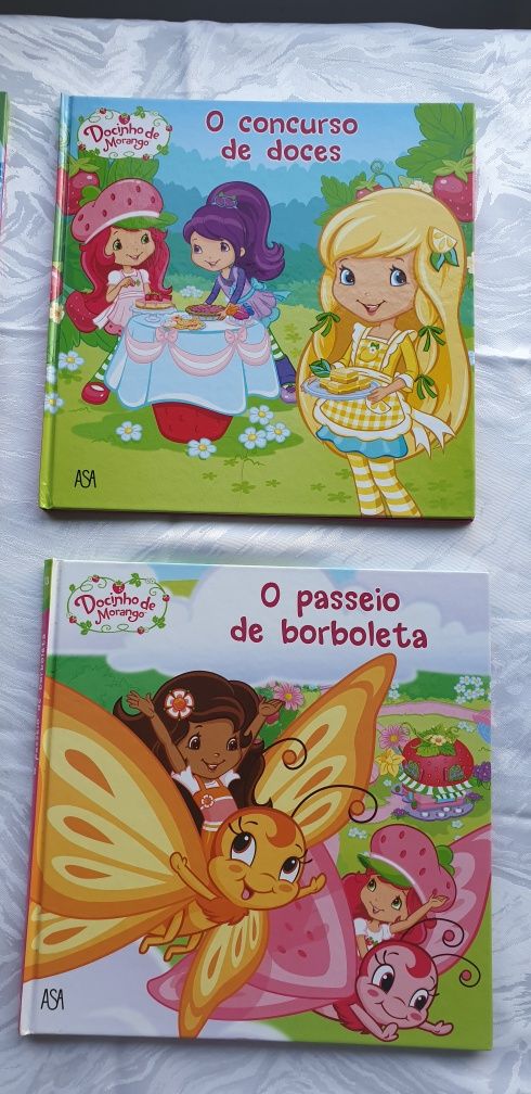 Livros criança Docimho de Morango