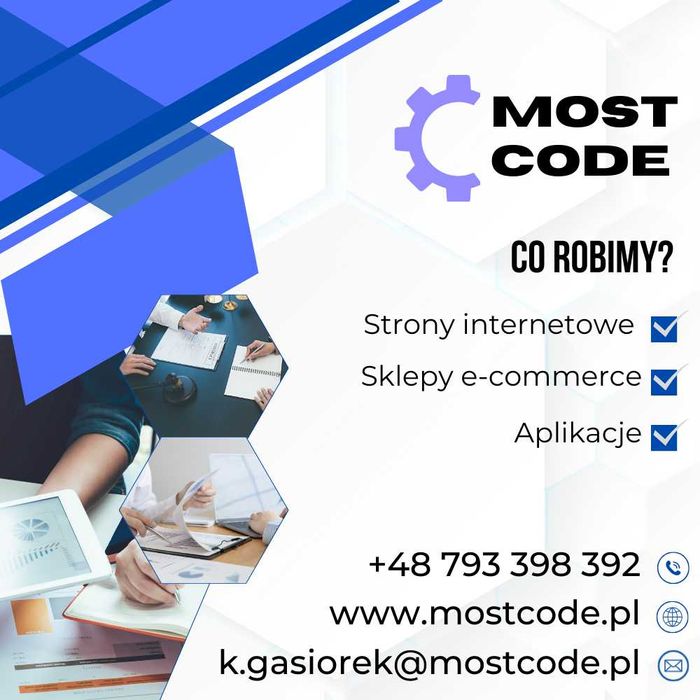 Sklepy internetowe i strony WWW dla firm – MostCode