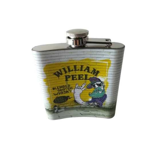 Piersiówka William Peel 180ml Kolekcjonerska Nowa