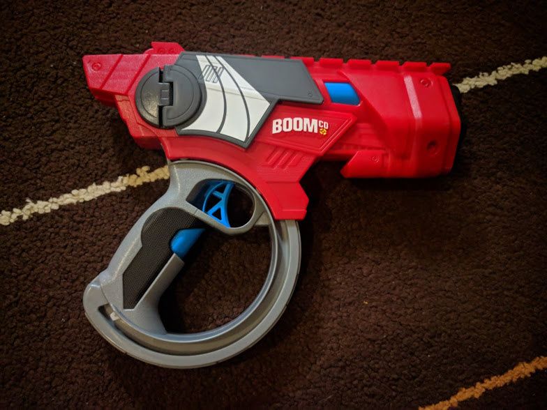 Pistola de brinquedo Boom