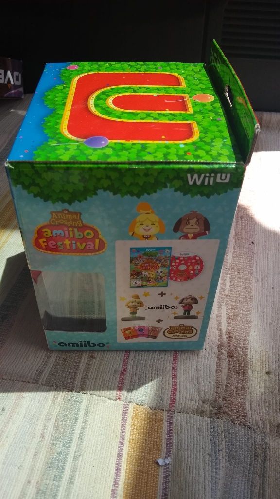 Animal Crossing Amiibo festival WII U NOVO